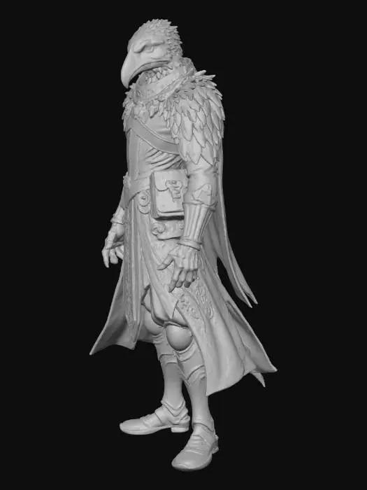 3D model for Avian Knight Design