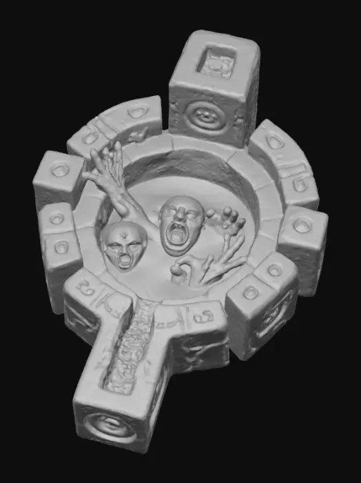 3D model for Descent Into Chaos