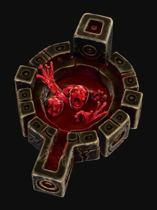 3D model for Descent Into Chaos