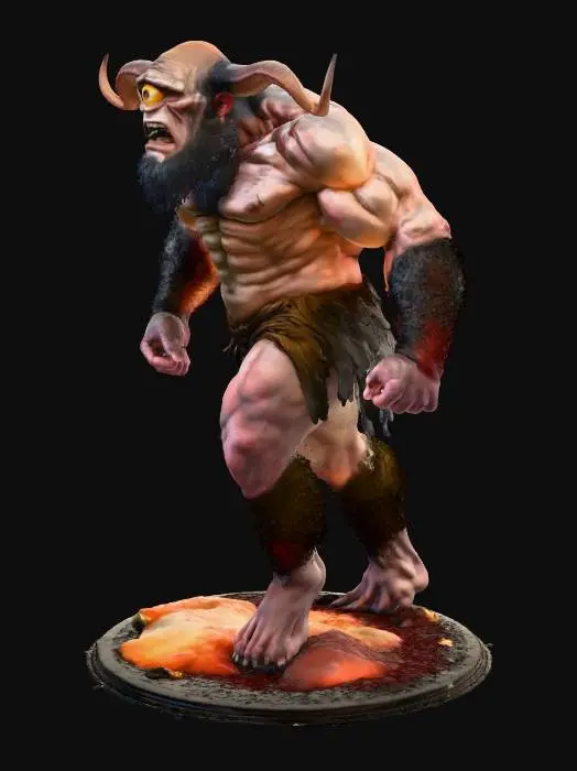 3D model for Cyclopean Fury