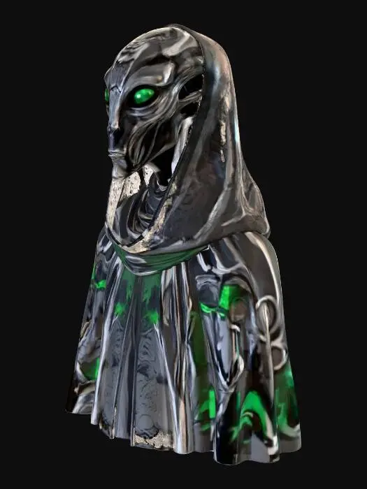 3D model for Alien Sage in Robes
