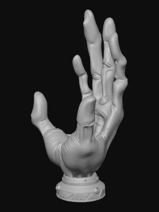 3D model for Galactic Hand Formation