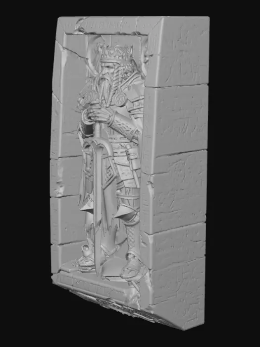 3D model for Ancient Stone King