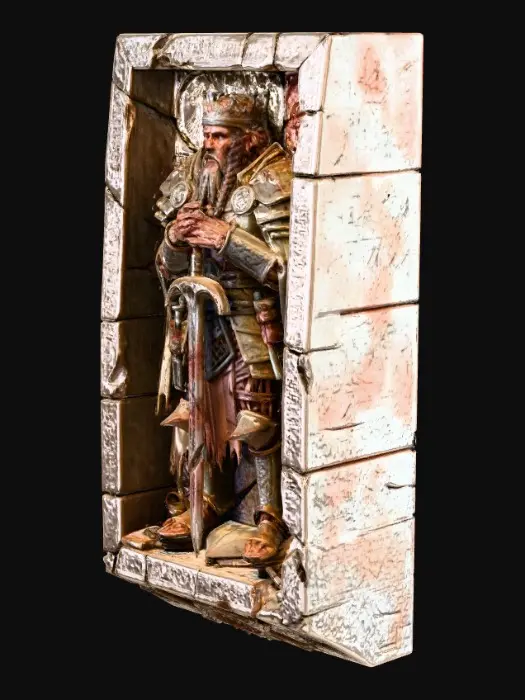 3D model for Ancient Stone King