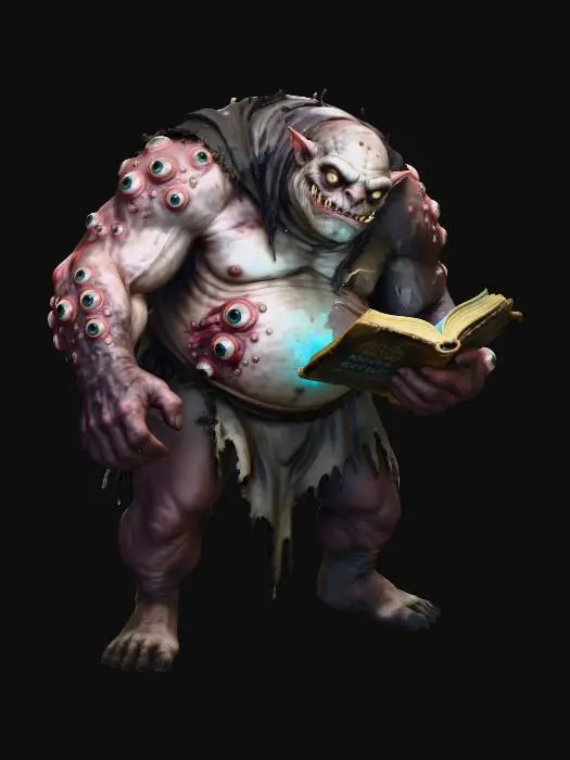 3D model for The Learned Monster