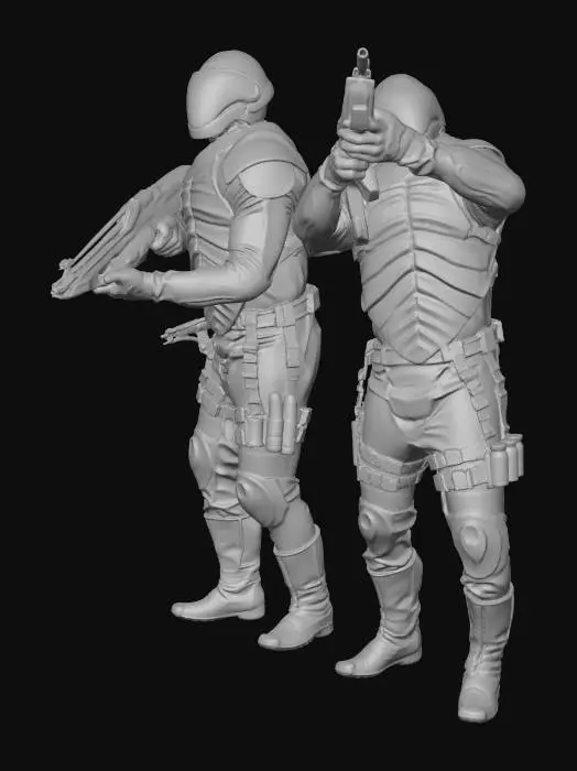 3D model for Hunger Games Peace Keepers