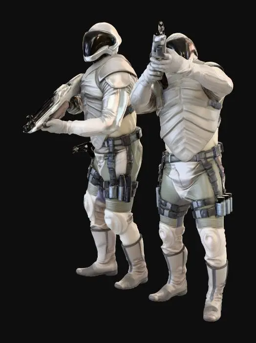 3D model for Hunger Games Peace Keepers