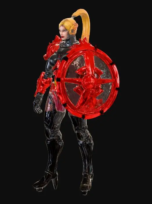 3D model for Cybernetic Guardian