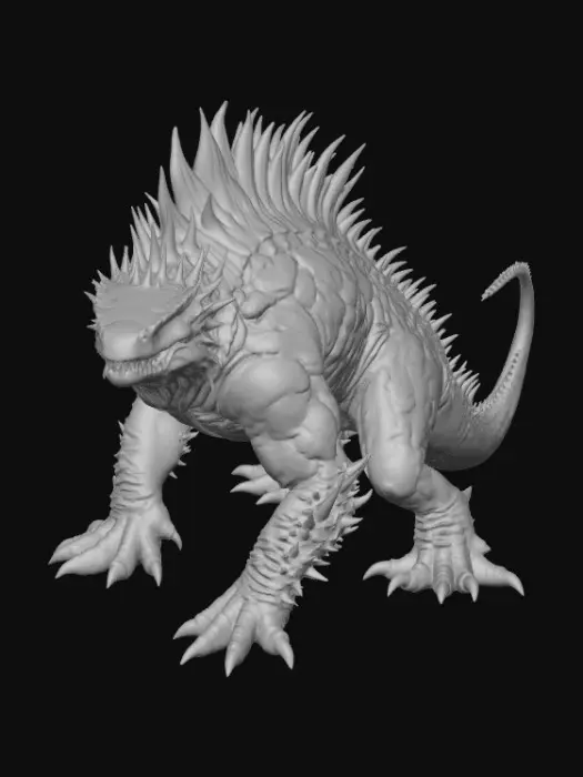 3D model for Spined Colossus