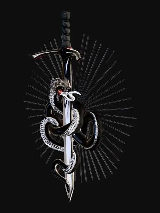 3D model for The Serpent and the Sword