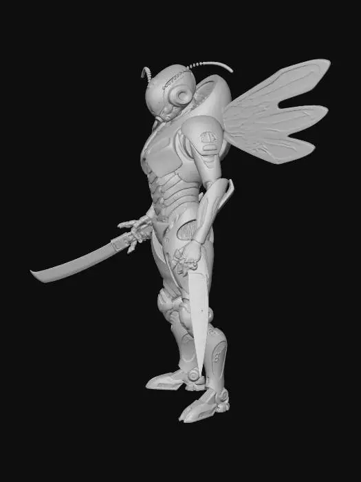 3D model for Butterfly Knight