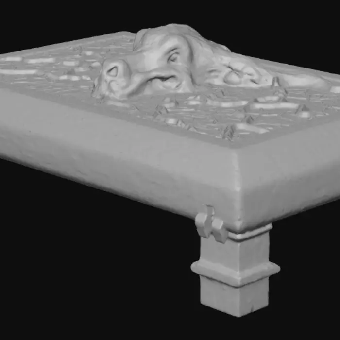 3D model for Inferno Canvas