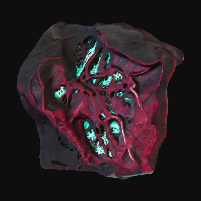 3D model for Enchanted Texture