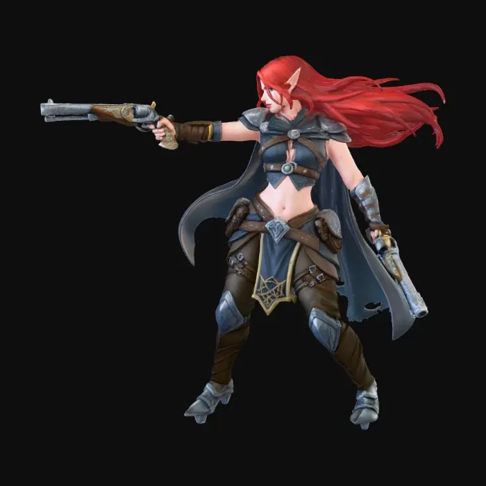 3D model for Valkyrie Adventurer