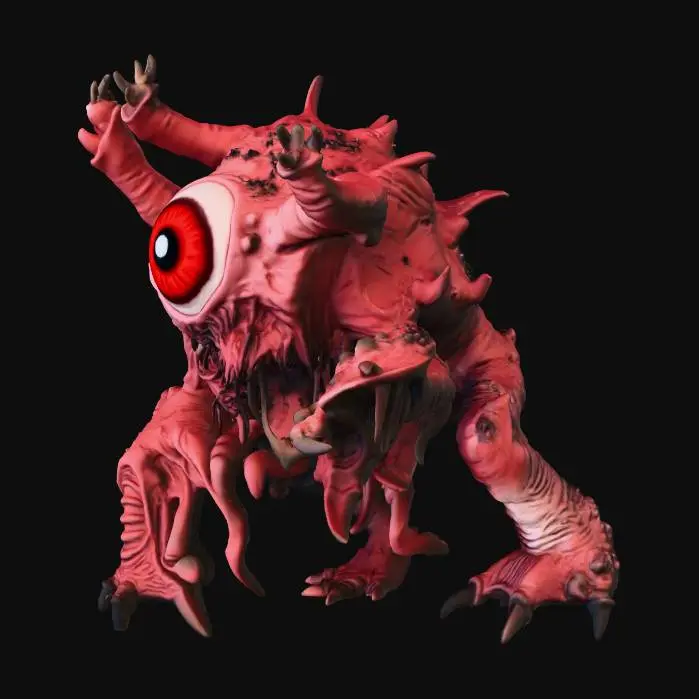 3D model for The Watchful Guardian