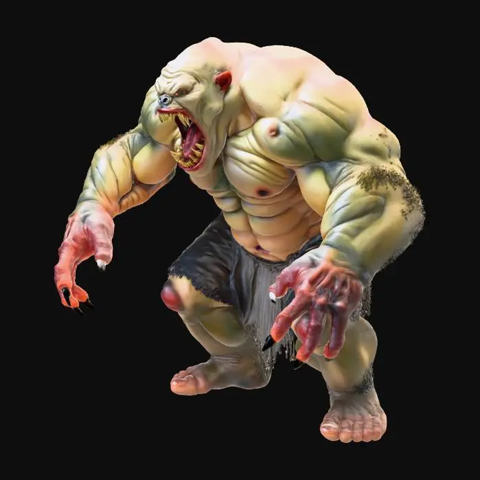 3D model for Forest Beast Roar
