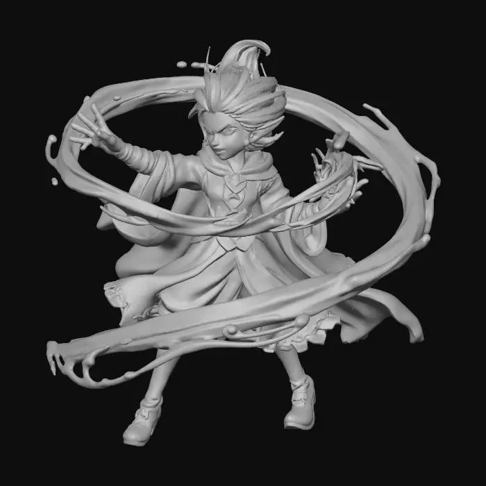 3D model for Sorceress of the Elements