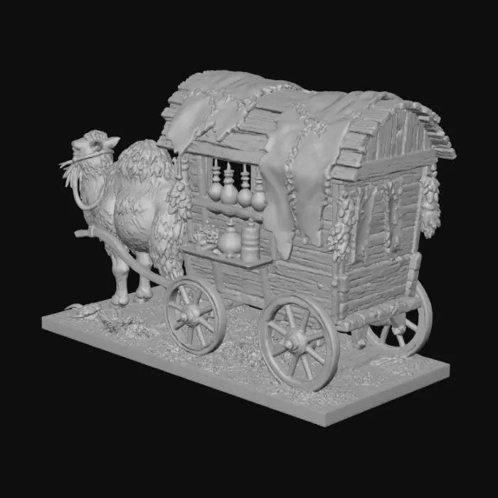 3D model for Alchemist's Caravan