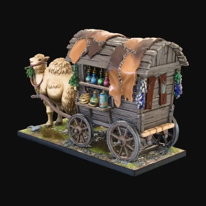 3D model for Alchemist's Caravan