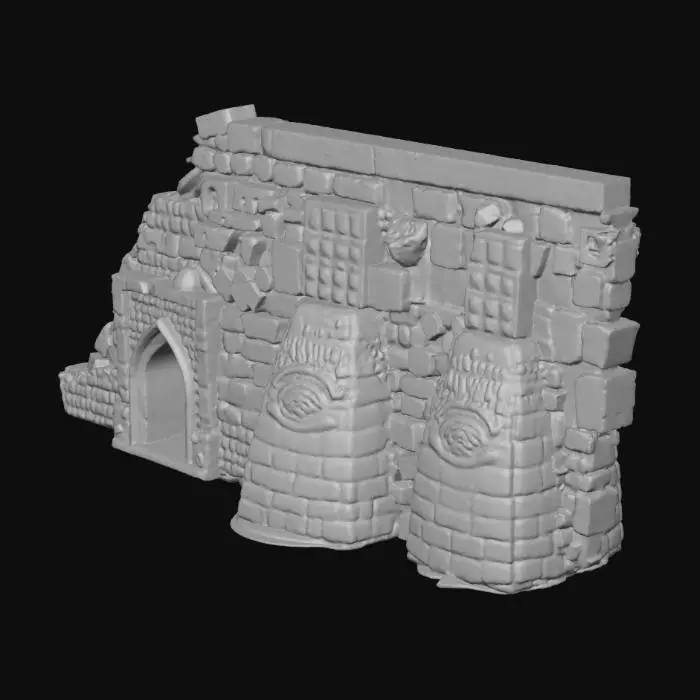 3D model for Mystical Wall Fragment