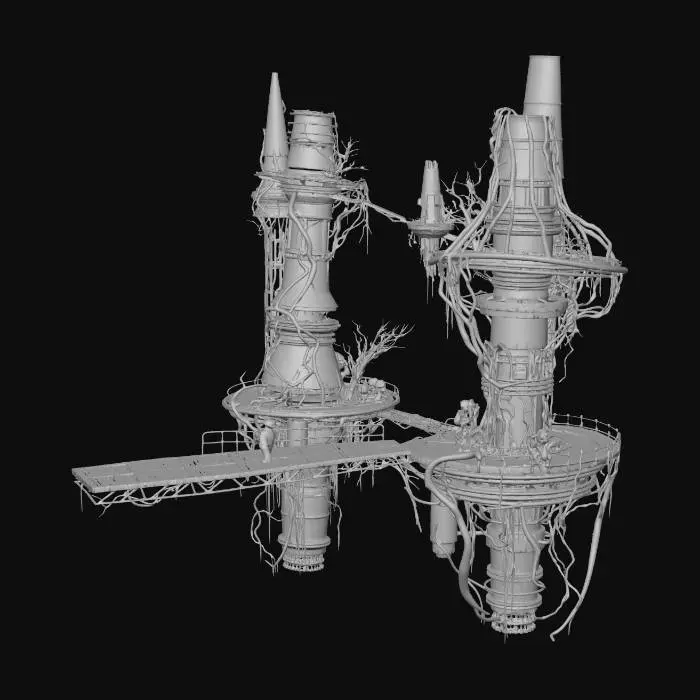 3D model for The Float and Fall