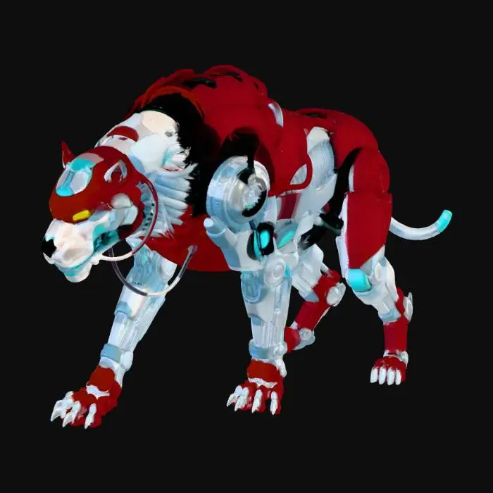 3D model for Iron Tiger in the Ruins
