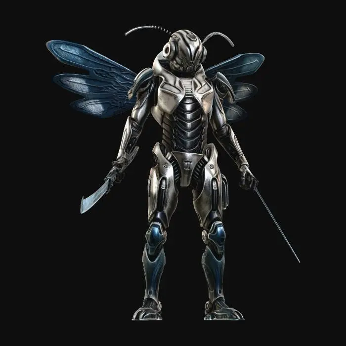 3D model for Butterfly Knight