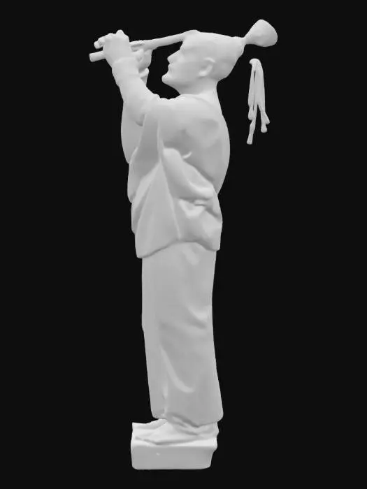 3D model for Volador de Papantla (figura artesanal miniatura detallada).