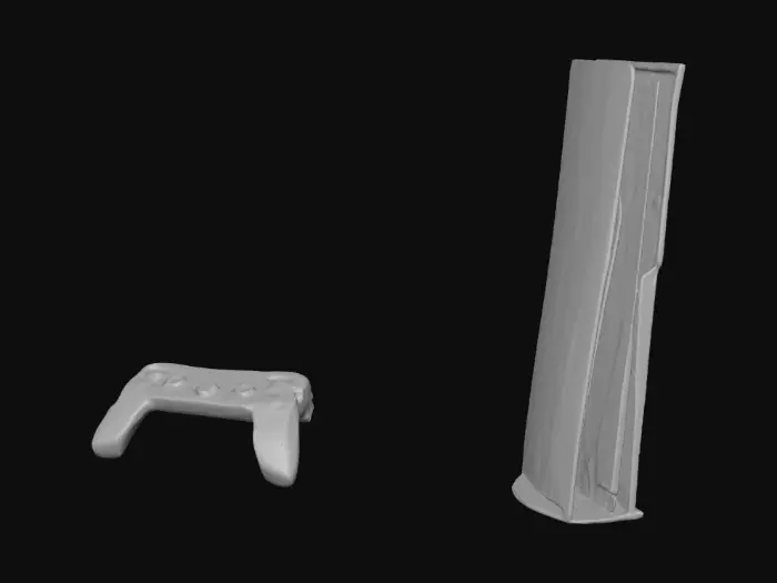3D model for PlayStation 5 Console