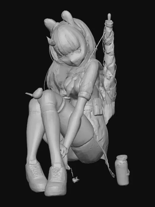 3D model for Rainy Day Pause