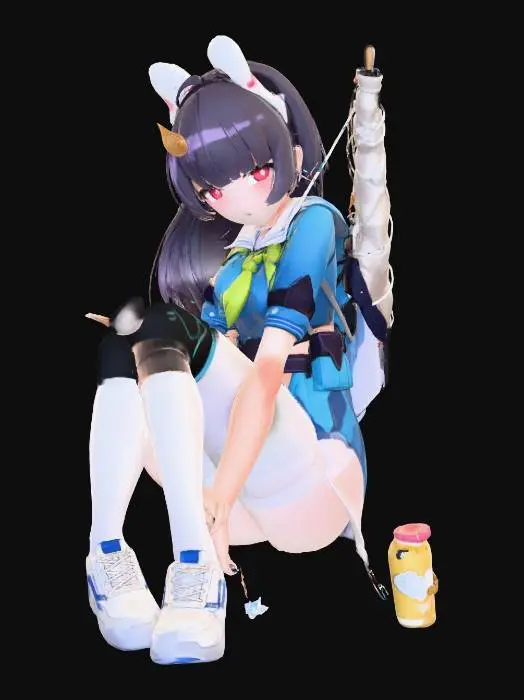 3D model for Rainy Day Pause