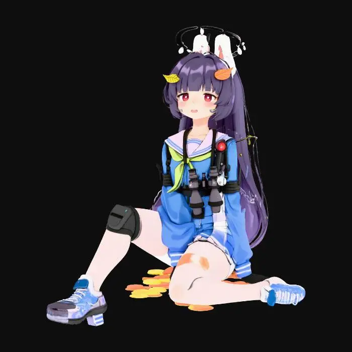 3D model for Autumn Scout Character