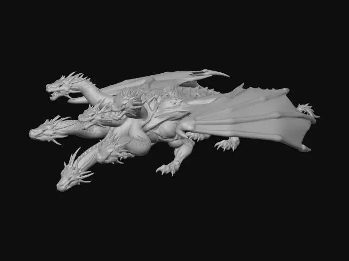 3D model for Tiamat Unleashed