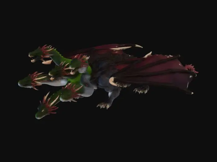3D model for Tiamat Unleashed