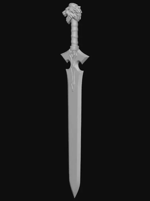 3D model for Lion's Edge Sword