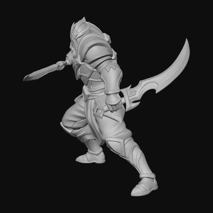 3D model for Ethereal Blade Warrior