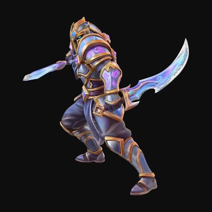 3D model for Ethereal Blade Warrior