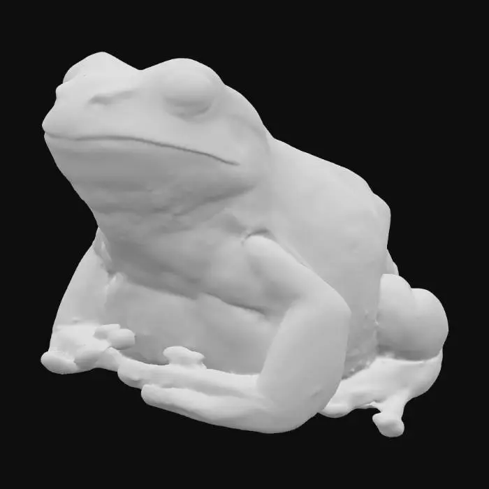 3D model for White tree Frog