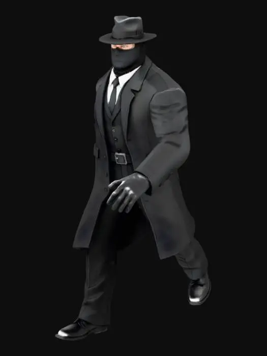 3D model for Detective_man