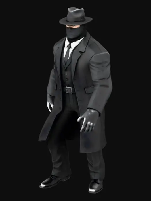 3D model for Detective_man
