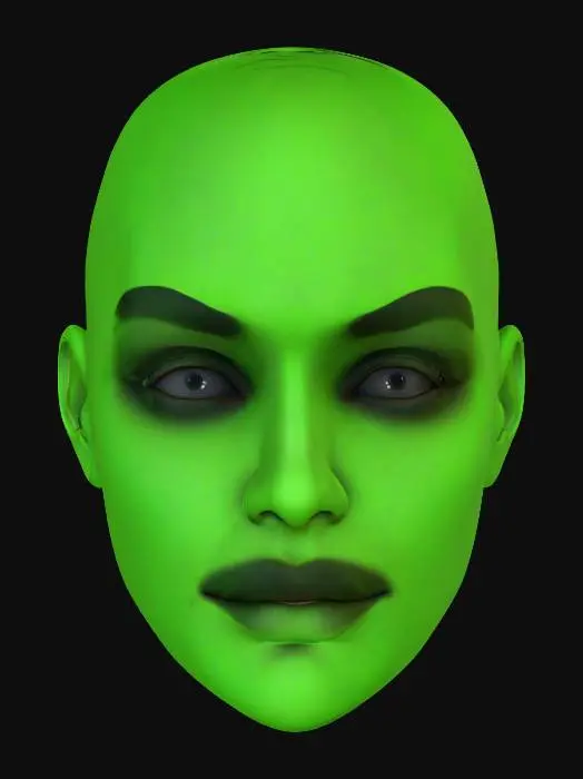 3D model for Skylar (Cybermorph)