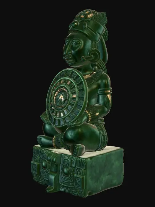 3D model for Emerald Disc Guardian