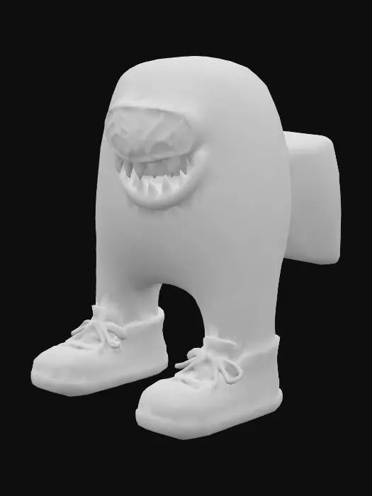 3D model for Monster Crewmate