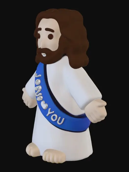 3D model for Jesus Loves You