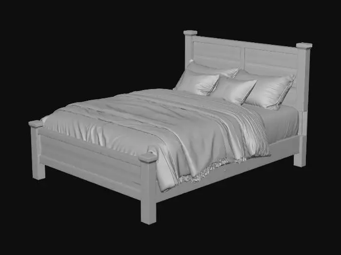3D model for Western Bed