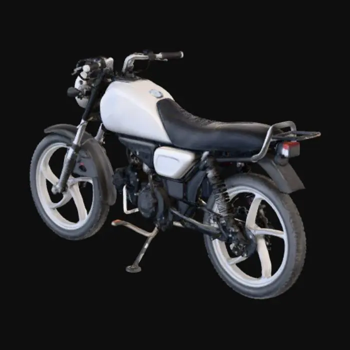 3D model for Motorcycle on Street
