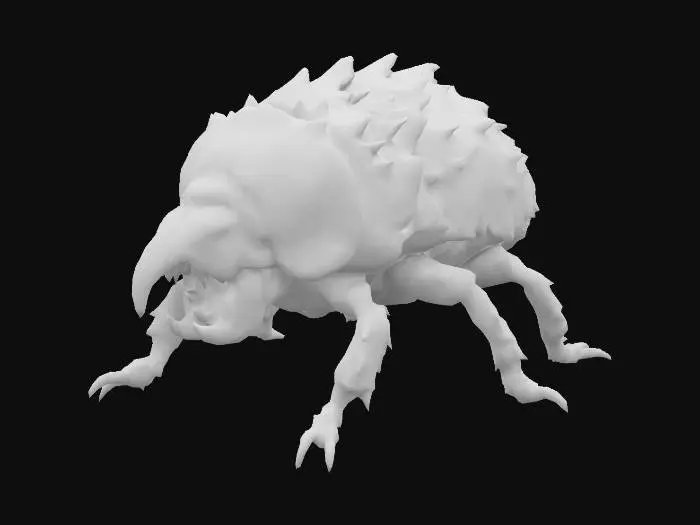 3D model for Ancient Armored Beetle