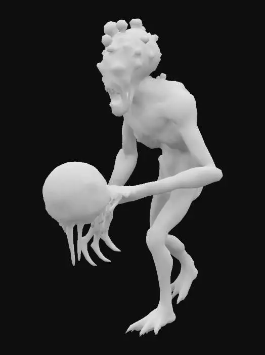 3D model for Corrupted Sporeling