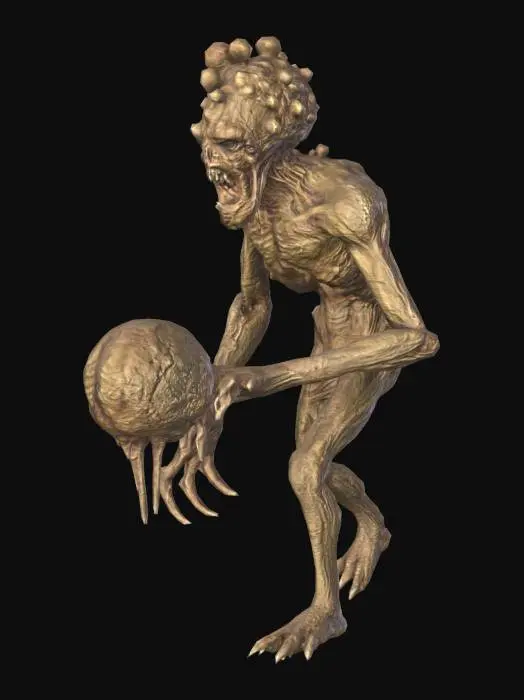 3D model for Corrupted Sporeling