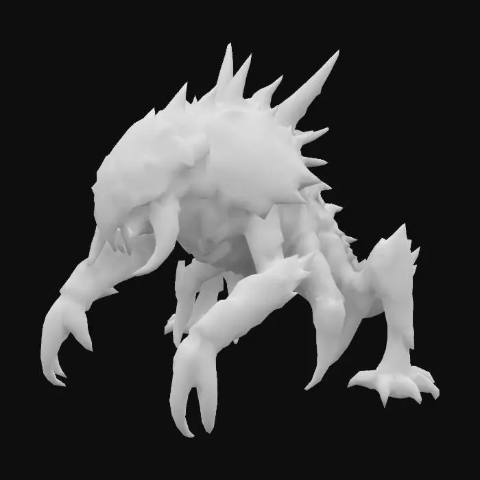 3D model for Monstrous Swamp Guardian